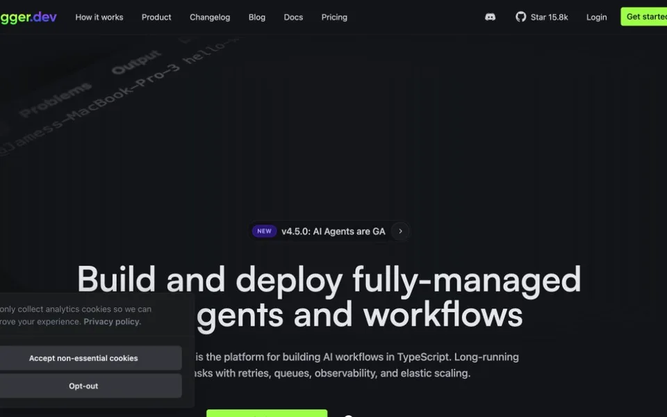 Trigger.dev website